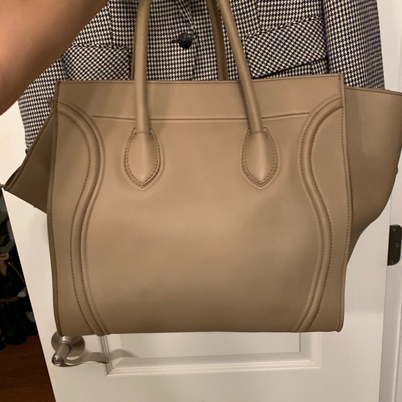 Authentic Celine Large Taupe Phantom Bag - Picture 7 of 8